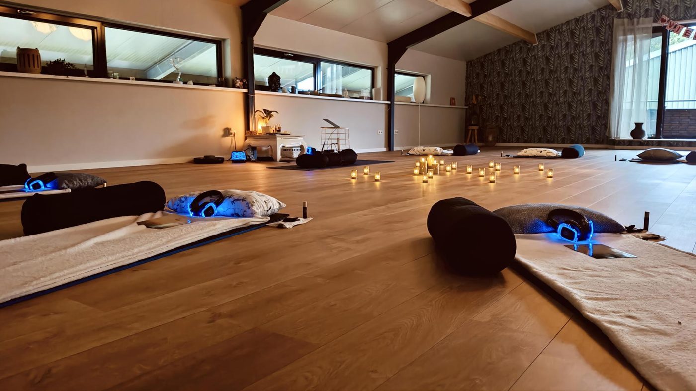 De ruimte klaar voor The Calming Reset